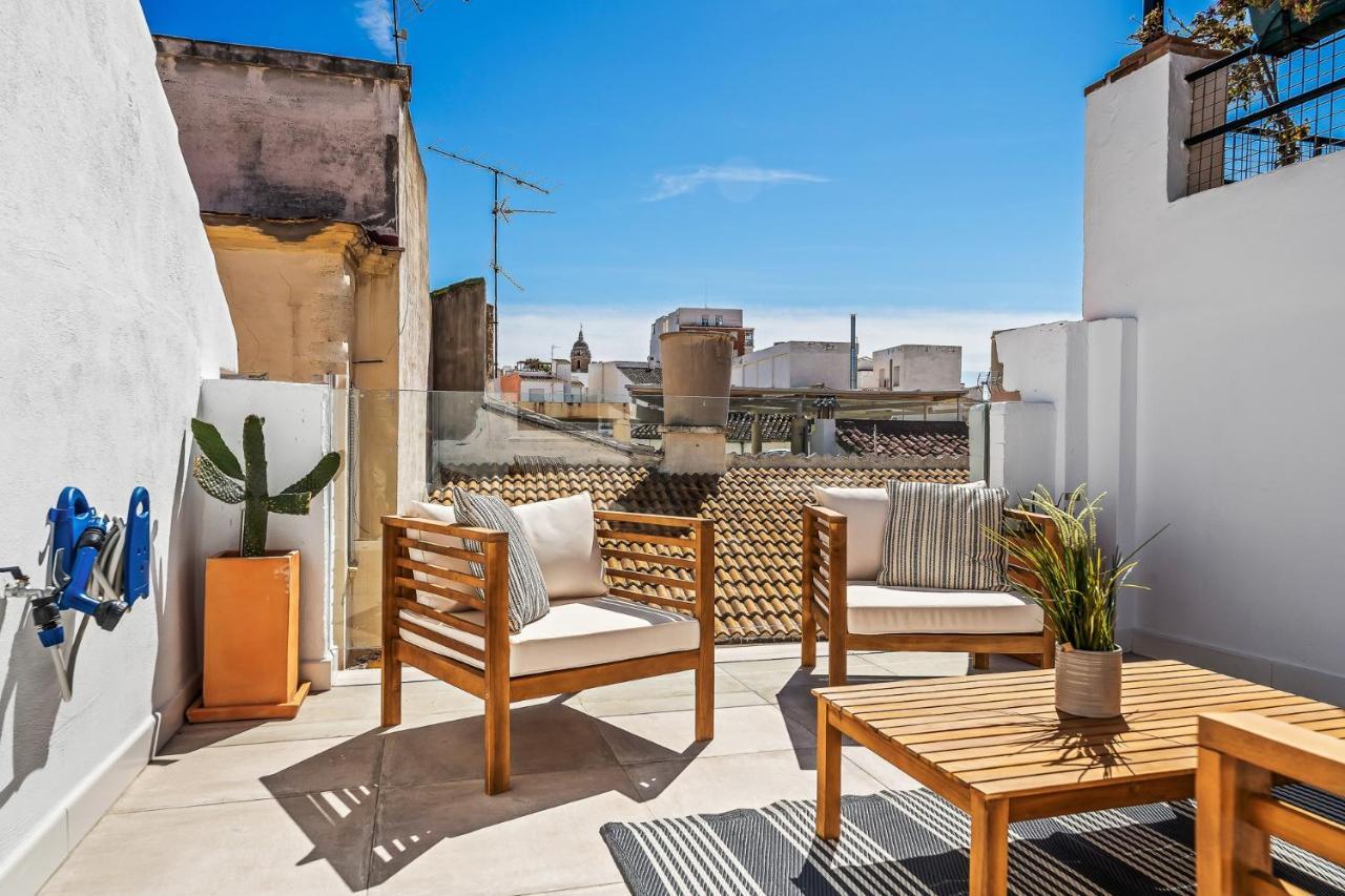 Willa Urban Rose , Superb Private House In Historical Center, With Sunny Rooftop Malaga Zewnętrze zdjęcie