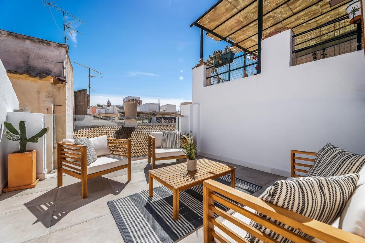 Willa Urban Rose , Superb Private House In Historical Center, With Sunny Rooftop Malaga Zewnętrze zdjęcie